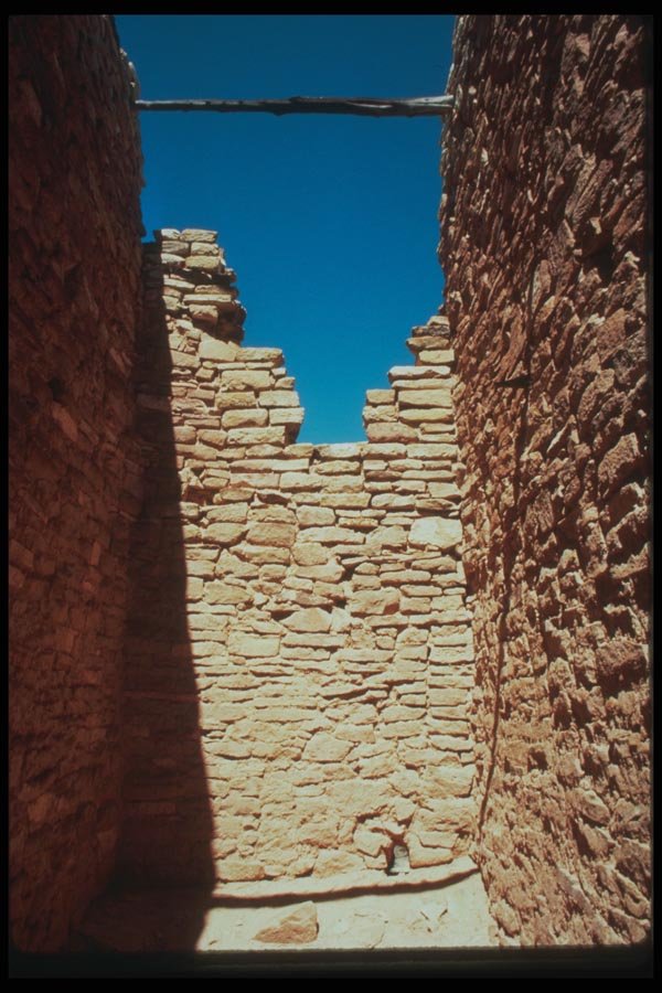 089070 Square Tower Interior A4 Photo Print