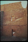 089085 Interior Wall With Floor Posts A4 Photo Print