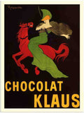 09 chocolat klaus leonetto cappiello 1903 2 Vintage Advert A4 Photo Print