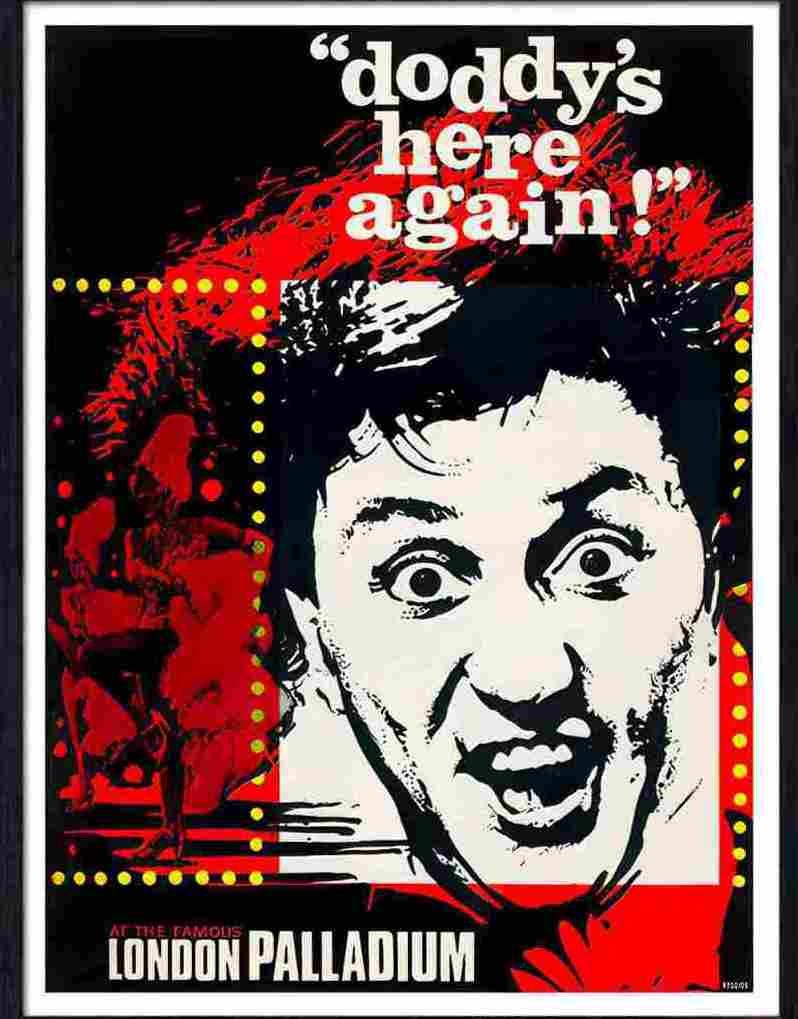09 doddy's here again ken dodd heatre poster Advert A4 Photo Print