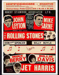 09 rolling stones at brighton hippodrome 1964 Advert A4 Photo Print