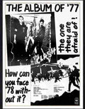 09 the clash album 1977 Advert A4 Photo Print