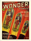09 thrilling wonder science fiction pulp 1930s 2 Vintage Advert A4 Photo Print
