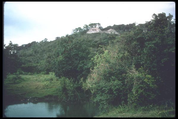 090016 Mayan Temple On A Hill Sierra Madre De Chiapas A4 Photo Print