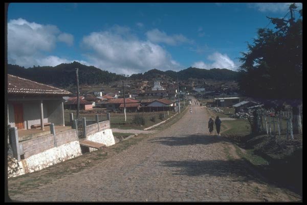 090020 Chamula Tzotzil Village A4 Photo Print