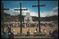 090021 Crosses Chamula, Tzotzil Village A4 Photo Print