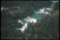 090029 Aerial View Cascades A4 Photo Print