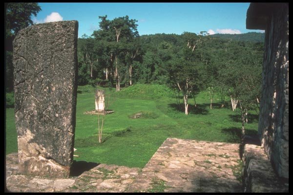 090041 View From Stela Bonampak, Mayan Ruins A4 Photo Print