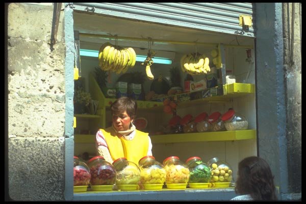 090075 Shop Window Mexico City A4 Photo Print