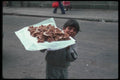 090076 Young Street Vendor Mexico City A4 Photo Print