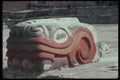 090080 Carved And Painted Stone Tenochtitlan, Aztec Ruins A4 Photo Print