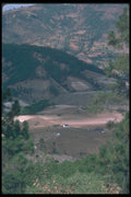 090084 Landscape With Ranchos A4 Photo Print