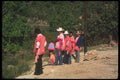 090089 Men Waiting For Bus Chamula, Tzotzil Village A4 Photo Print