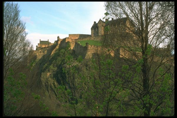 092003 Edinburgh, Castle A4 Photo Print