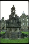 092007 Edinburgh, Castle Area A4 Photo Print
