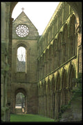 092009 Edinburgh, Castle Ruins A4 Photo Print