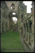 092010 Edinburgh, Castle Ruins A4 Photo Print