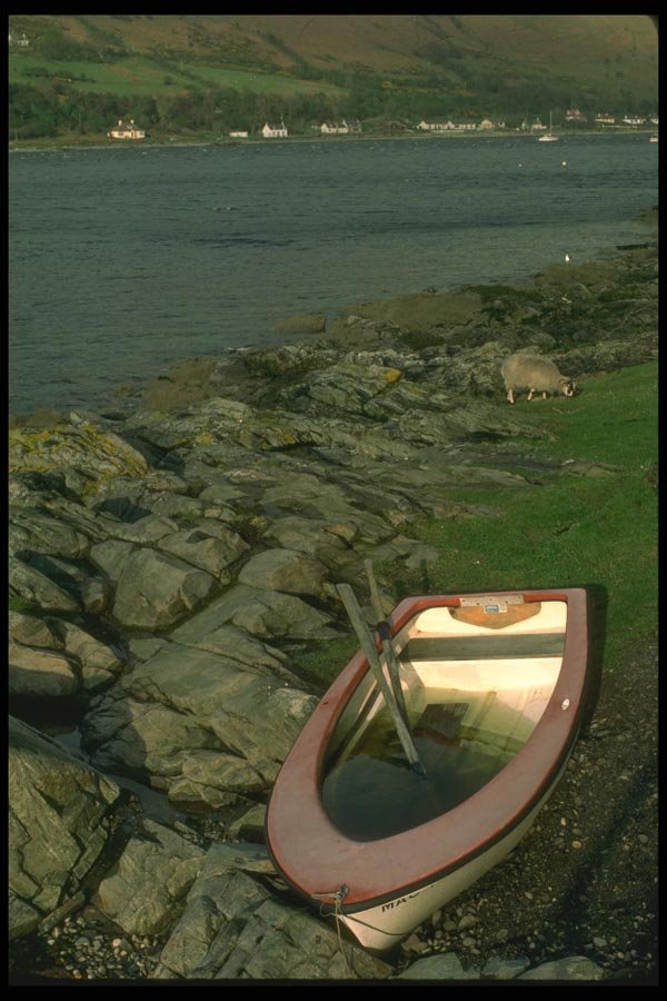 092059 Isle Of Arran, Lochranza A4 Photo Print
