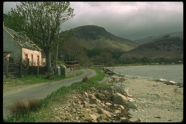 092064 Isle Of Arran, Lochranza A4 Photo Print