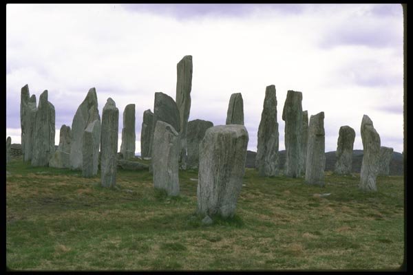 092070 Isle Of Lewis, The Callanish Stones A4 Photo Print