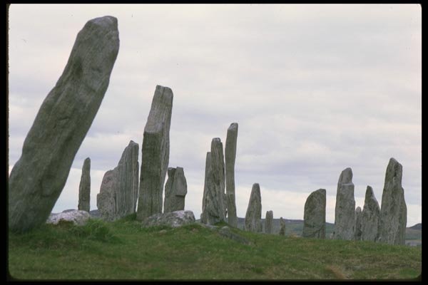 092071 Isle Of Lewis, The Callanish Stones A4 Photo Print