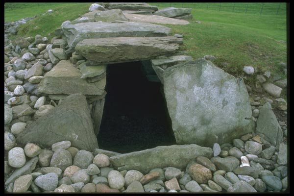 092077 Ancient Shell Mound Temple A4 Photo Print