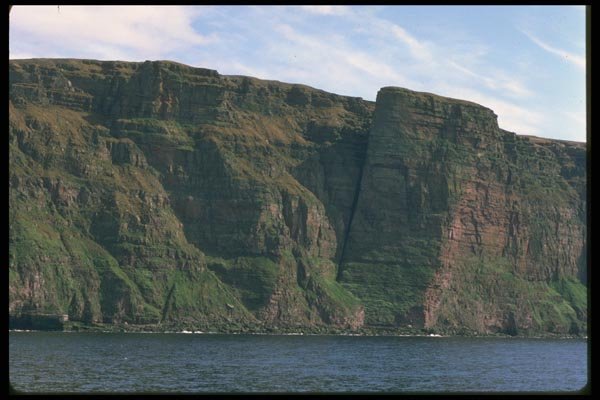 092081 Orkney Islands, Cliffs A4 Photo Print