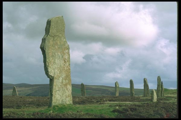092089 Orkney Islands, The Ring Of Brodgar A4 Photo Print