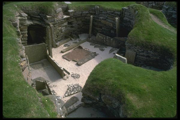 092094 Orkney, Skara Brae A4 Photo Print