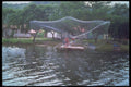 093017 Fisherman In Santa Catarina Throwing Butterfly Net A4 Photo Print
