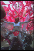 093047 Woman In Carnaval Costume A4 Photo Print
