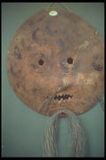 093052 Rare Ancient Stone Mask Found In The Amazon A4 Photo Print