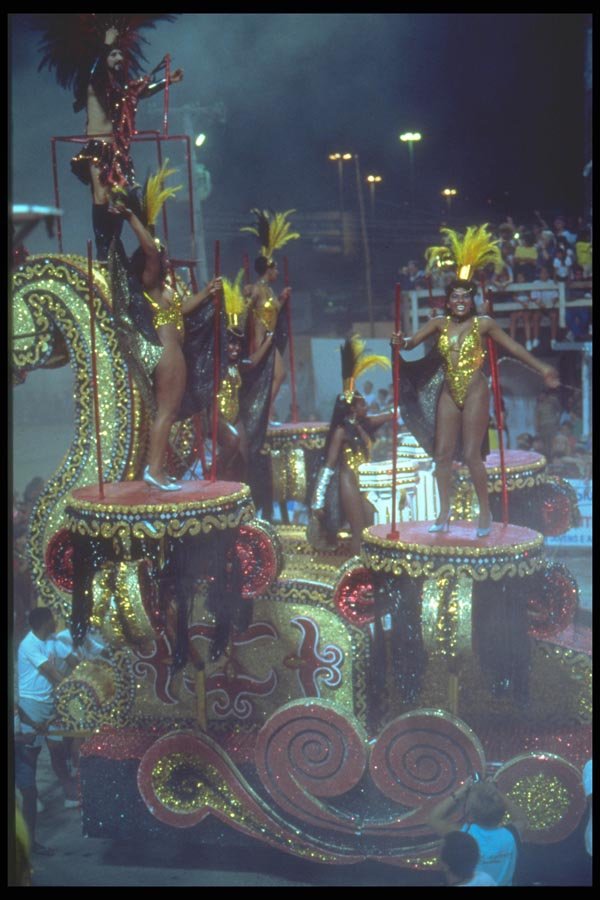 093056 Carnaval Float In Florianopolis A4 Photo Print