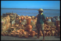 093067 Pottery Salesman Selling Goods In Belem A4 Photo Print