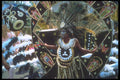 093088 Woman Carrying Her Costume In Carnaval A4 Photo Print