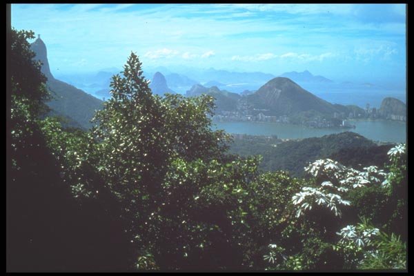 093091 View Of Rio De Janeiro From Mesa Do Imperador A4 Photo Print