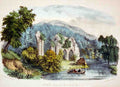 094 Old Ruins Vintage A4 Photo Print