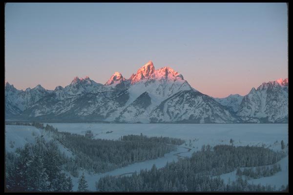 094018 Snake River And Grand Tetons A4 Photo Print