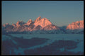 094021 Sunrise, Tetons A4 Photo Print