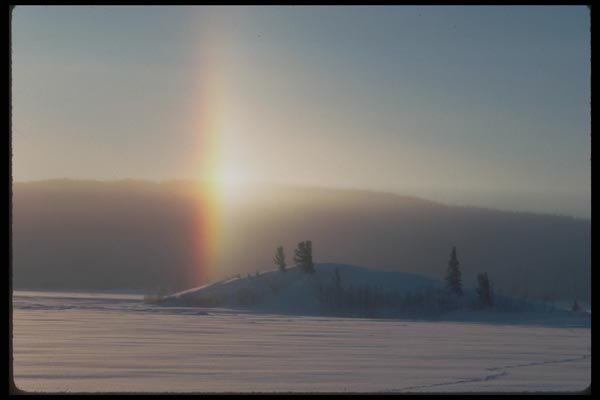 094024 Sun Dog A4 Photo Print