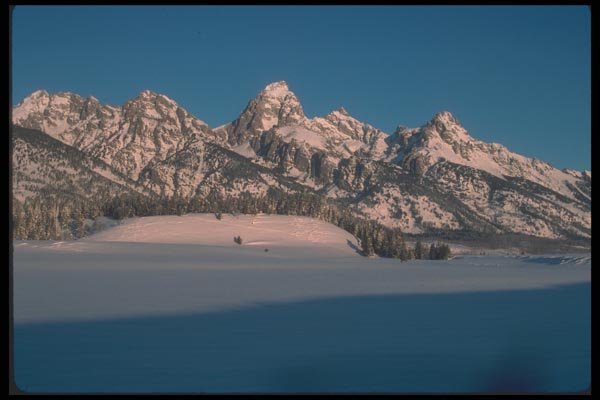 094035 Teton Peaks A4 Photo Print