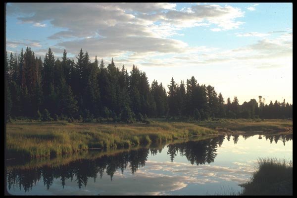 094046 Firehole River, Yellowstone A4 Photo Print