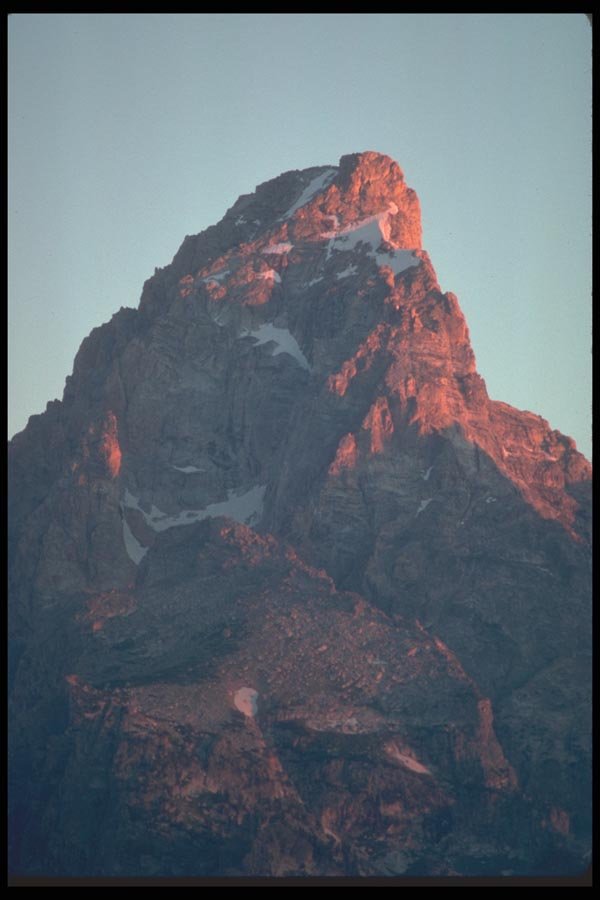 094064 Grand Teton Peak A4 Photo Print