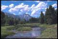 094068 Mount Moran, Tetons A4 Photo Print