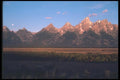 094075 Baseline, Tetons A4 Photo Print