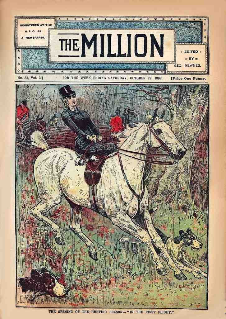095 The Million Vintage A4 Photo Print