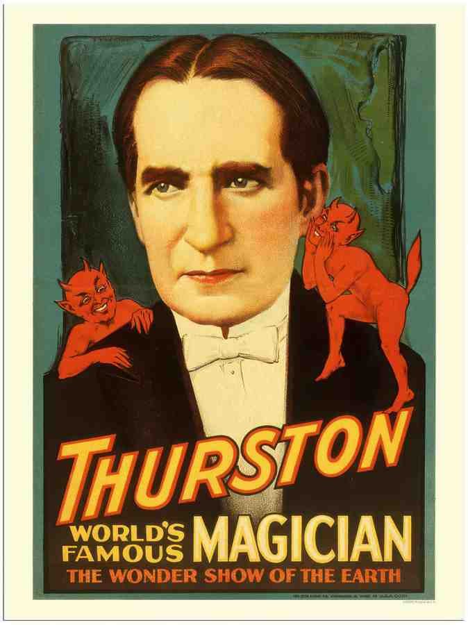 095 thurston magic 2 Vintage Advert A4 Photo Print