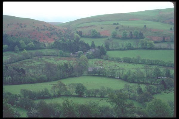 095025 Llandovery Lampeter Area, Dyfed County A4 Photo Print