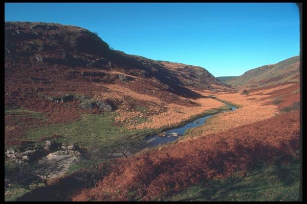 095042 Irfon River And Valley, Powys County A4 Photo Print