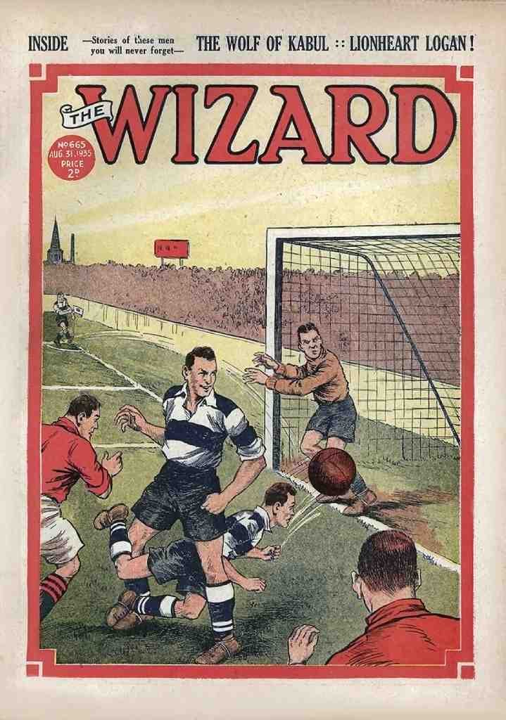 096 The Wizard Vintage A4 Photo Print